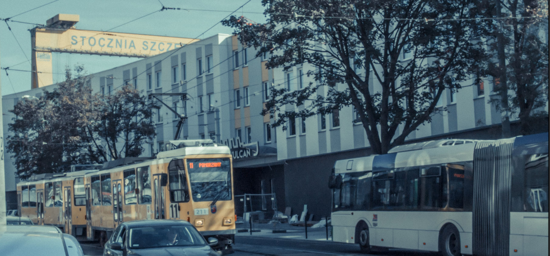 Zabudowa śródmiejska – Szczecin · przy trasie tramwajowej