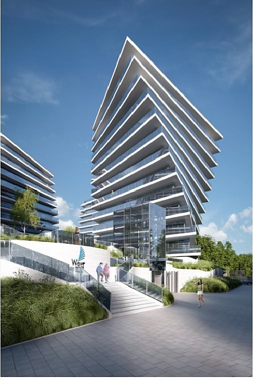 Wave Apartments – Szczecin · wizualizacja